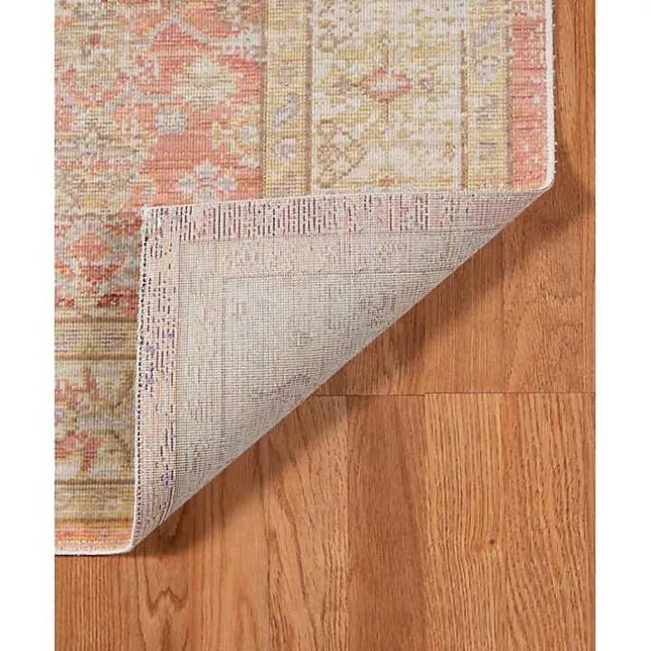 Salmon Vintage Border Runner