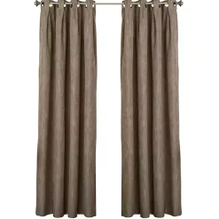 Sand Box Pleated Single Curtain Panel, 84 in.