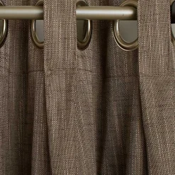 Sand Box Pleated Single Curtain Panel, 84 in.