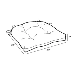 Sapphire Ashland Outdoor Wicker Cushion