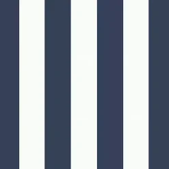 Sapphire Cabana Stripe Outdoor Pillow