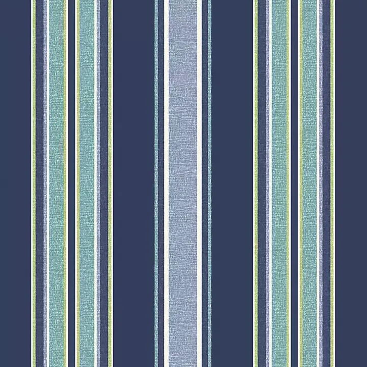 Sapphire Stripe 2-pc. Outdoor Deep Seat Cushion