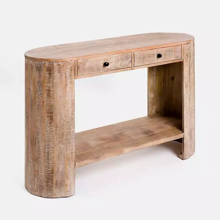 Sawmark 2-Drawer Console Table