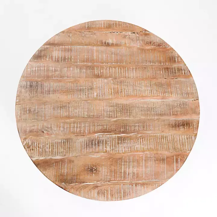 Sawmark Round Drum Coffee Table