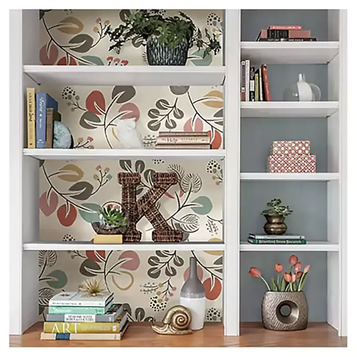 Scandinavian Botanical Peel & Stick Wallpaper