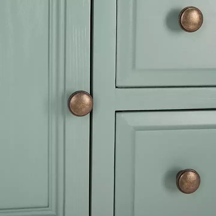 Seafoam Green 4-Drawer Charlotte Sideboard