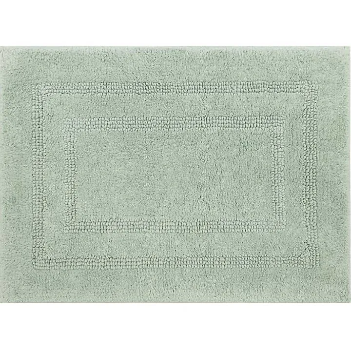 Seaglass Reversible Cotton Bath Mat, 45 in.