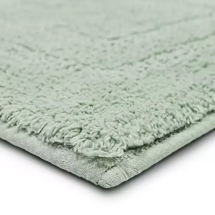 Seaglass Reversible Cotton Bath Mat, 45 in.