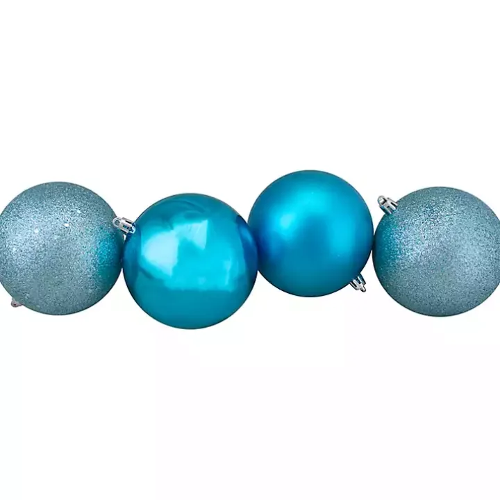 Shatterproof Turquoise Multi 12-pc. Ornaments