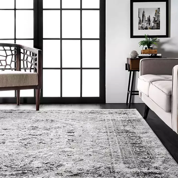 Shauna Vintage Speckled Area Rug, 9x12