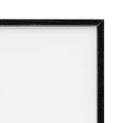 Sheep with Santa Hat Framed Canvas Art Print