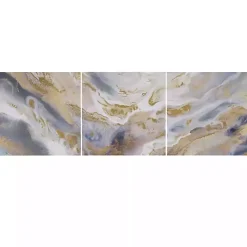Shimmering Symphony Triptych Canvas Art, Set of 3