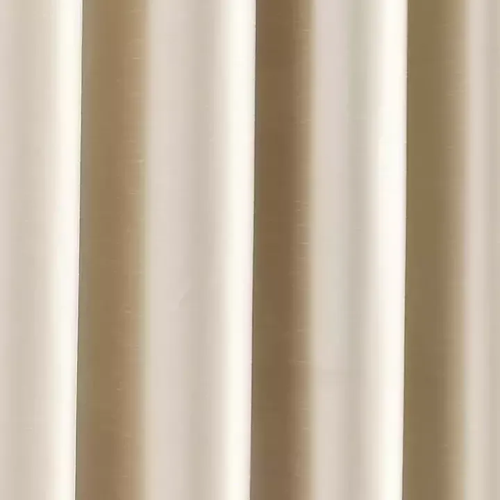 Silky Wheat Blackout Curtain Panel, 95 in.