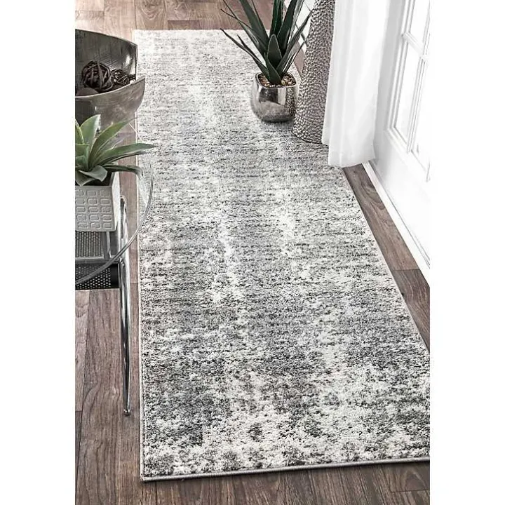 Silver Deena Abstract Runner