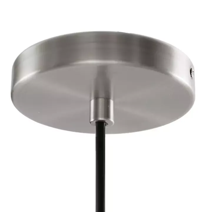 Silver Glass Avalon Pendant Light