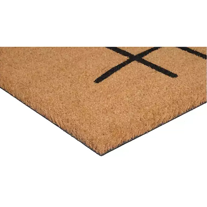 Simple Hello Script Doormat, 48x24