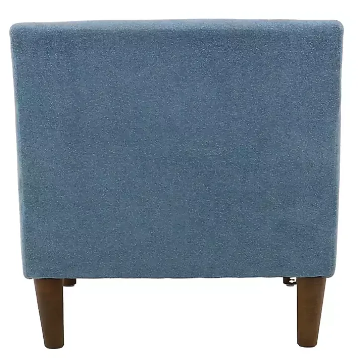 Sky Blue Upholstered Shea Accent Chair