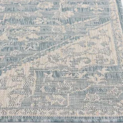 Sky Medallion Lava Indoor/Outdoor Area Rug, 6x9