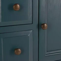 Slate Teal 4-Drawer Charlotte Sideboard