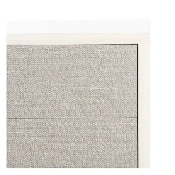 Sloane White Four-Drawer Console Table