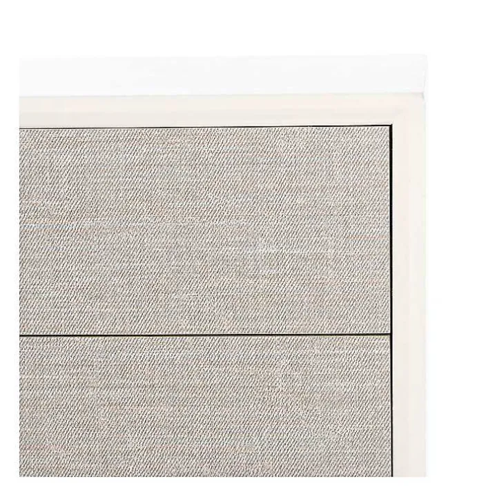 Sloane White Four-Drawer Console Table