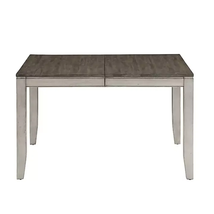 Smoked Alabaster and Honey Wood Dining Table
