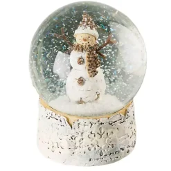 Snowman Christmas Snow Globe