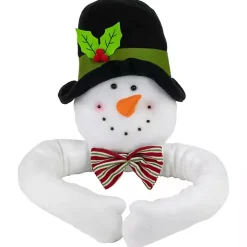 Snowman Plush Christmas Tree Topper