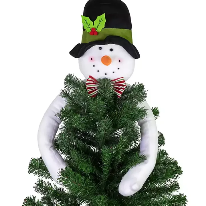 Snowman Plush Christmas Tree Topper