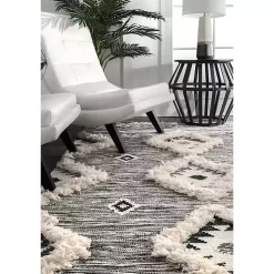 Sofia Moroccan Fringe Area Rug, 8x10