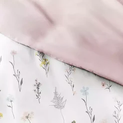 Soft Floral Reversible 3-pc. Queen Duvet Cover Set