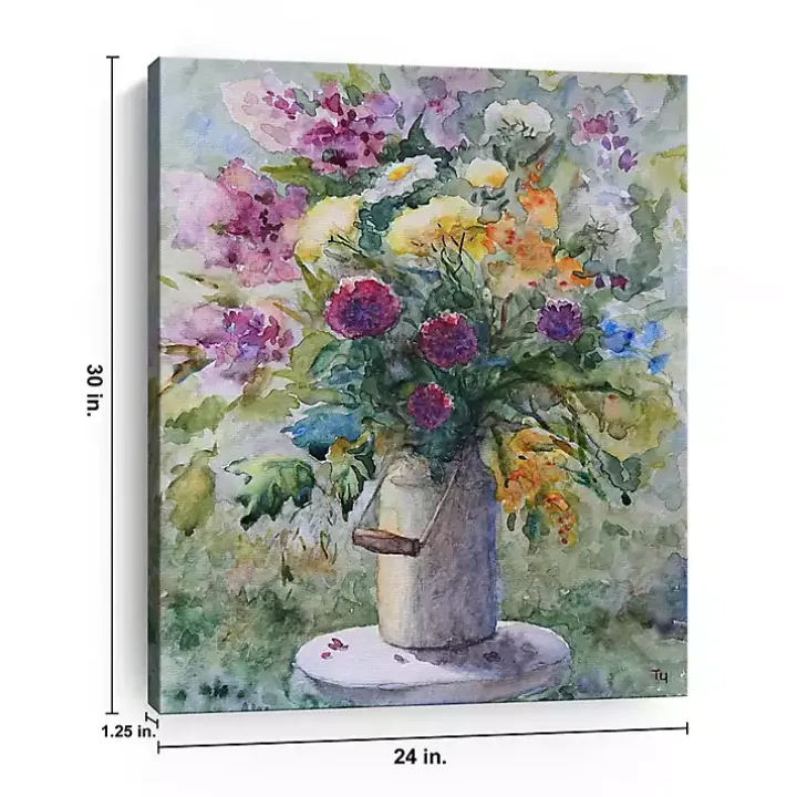 Spring Blooms Canvas Art Print