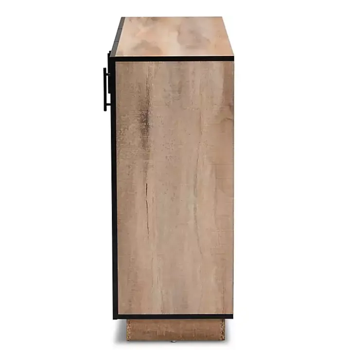 Stella Contemporary Oak 3-Door Sideboard