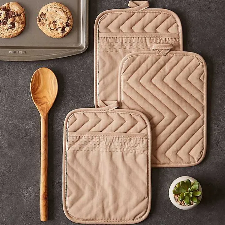 Stone Quilted 3-pc. Potholder Set