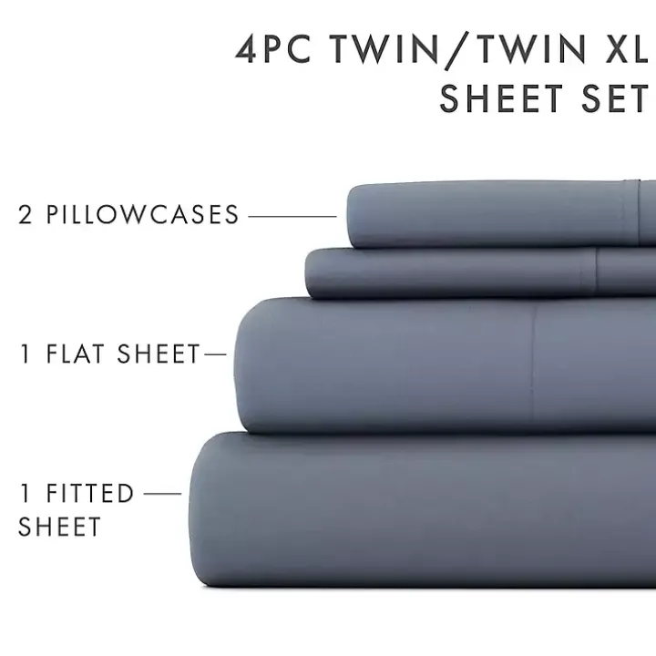 Stone Ultra Soft 4-pc. Twin XL Sheet Set