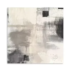 Subtle Shadow Abstract Canvas Art Print