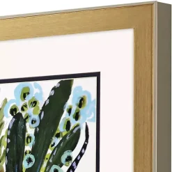 Succulent Garden Framed Art Prints, Set of 2