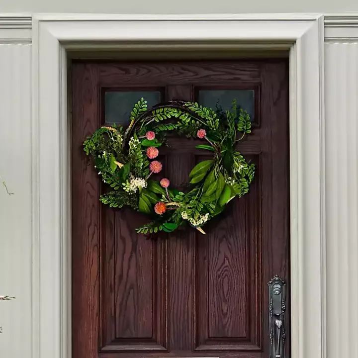 Sweetgum and Mandarin Wreath