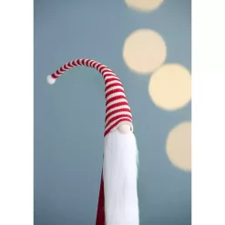 Tall Red and White Santa Gnomes, Set of 4