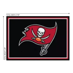Tampa Bay Buccaneers Area Rug, 3x4