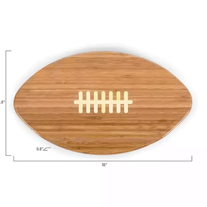 Tampa Bay Buccaneers Bamboo Football Cutting Board
