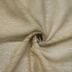 Tan Boucle Sheer Single Curtain Panel, 63 in.