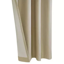 Tan Newberry Blackout Curtain Panel, 84 in.