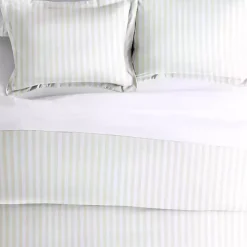 Tan Rugged Stripe 2-pc. Twin Duvet Cover Set