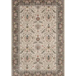 Tan Vintage Naso Area Rug, 5x7