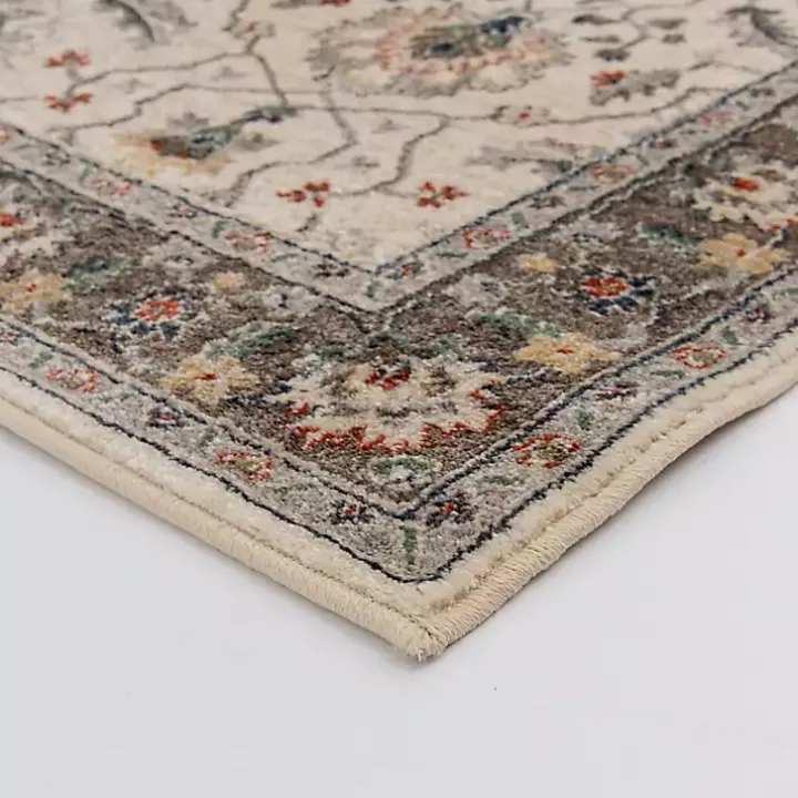 Tan Vintage Naso Area Rug, 5x7