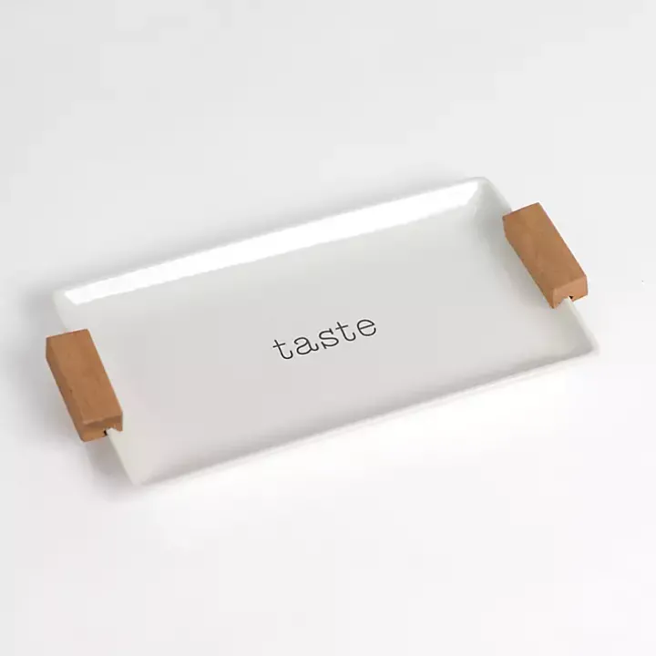 Taste Acacia Wood Serving Tray