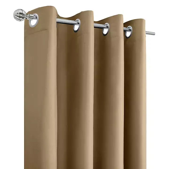 Taupe Alpine Blackout Curtain Panel, 95 in.