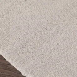 Taupe High Pile Marshmallow Bath Mat, 30 in.