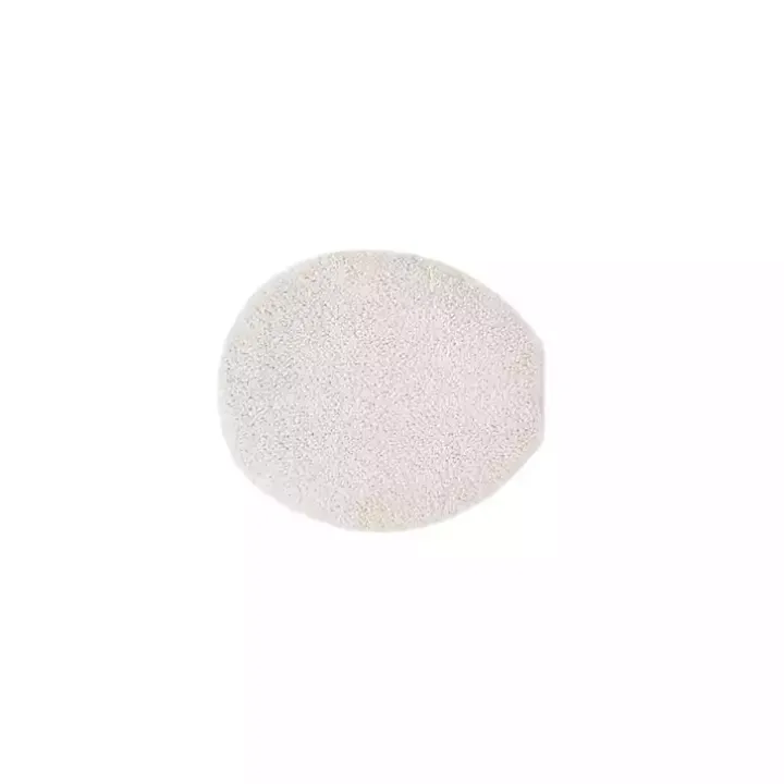 Taupe Marshmallow Contour Bath Mat, 24 in.